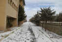 گزارش تصویری/ بارش اولین برف زمستانی در دانشگاه تفرش