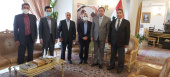 دیدار رئیس دانشگاه تفرش با سفیر سوریه در ایران