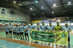 مسابقه فوتسال بین پیشکسوتان تفرش و آلومینیوم اراک در سالن ورزشی دانشگاه تفرش برگزار شد